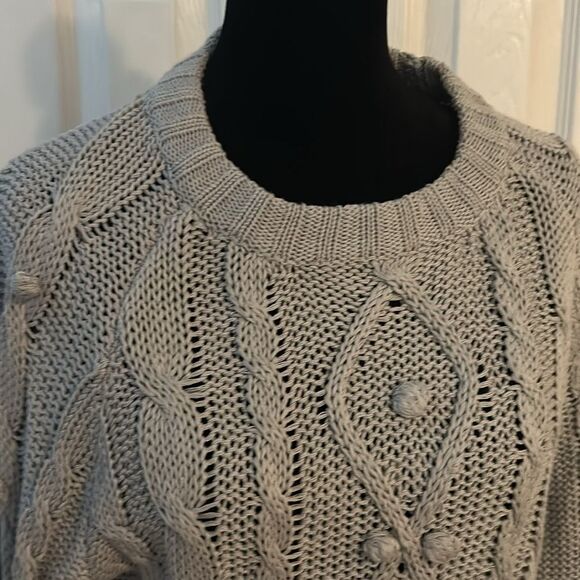 Ee:some Small cable knit sweater A - Picture 2 of 7